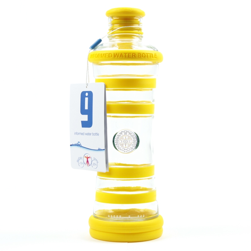 i9 информационная бутылка - Желтая