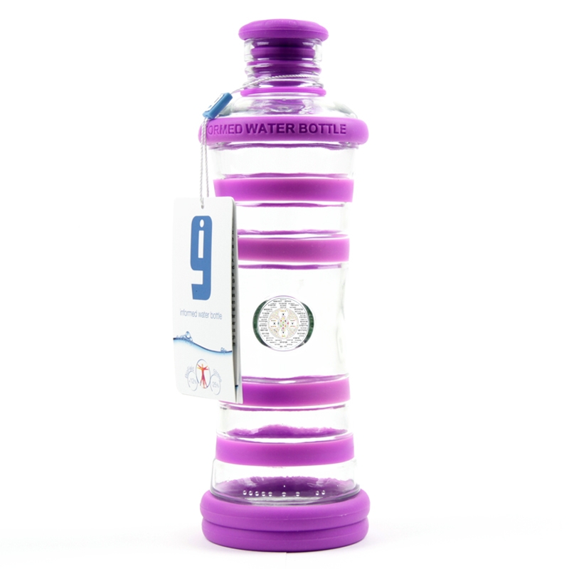 i9 информационная бутылка - Фиолетовая